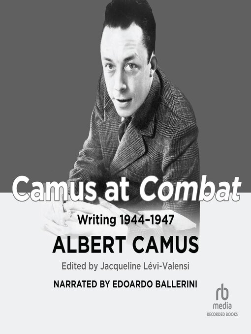 Title details for Camus at Combat by Albert Camus - Wait list